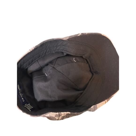 U.S. Polo Assn. Camo Olive Green Cotton Scally Cap Men Sz M/L - Picture 8 of 10